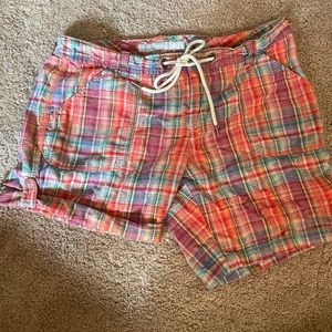 Plaid adjustable shorts. Retro 🌈